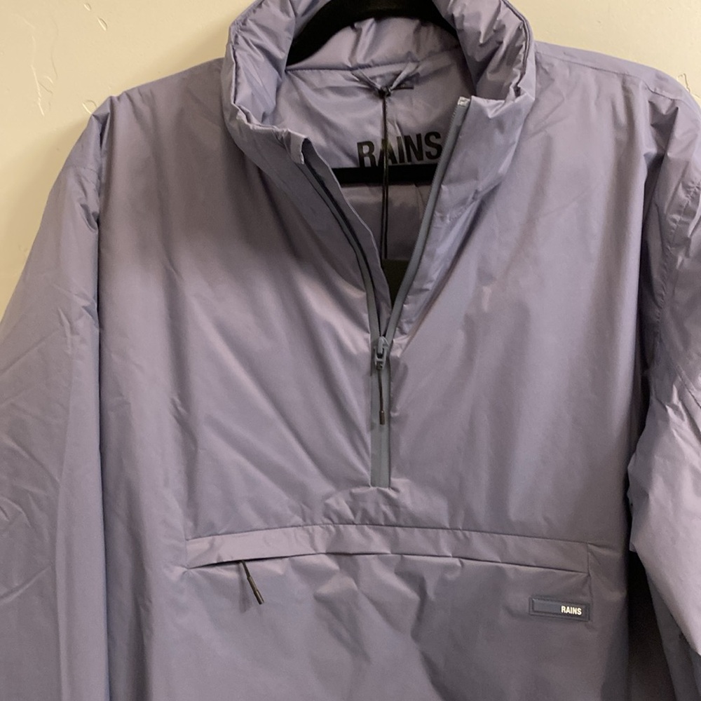 Rains Men’s size Large Heavy Anorak side zip Jacket - Picture 4 of 8